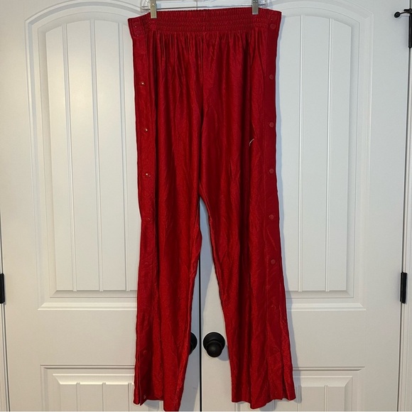 Nike Vintage 90s Team Breakaway Basketball Pants Red Size XXL Men’s Nylon - Picture 1 of 7